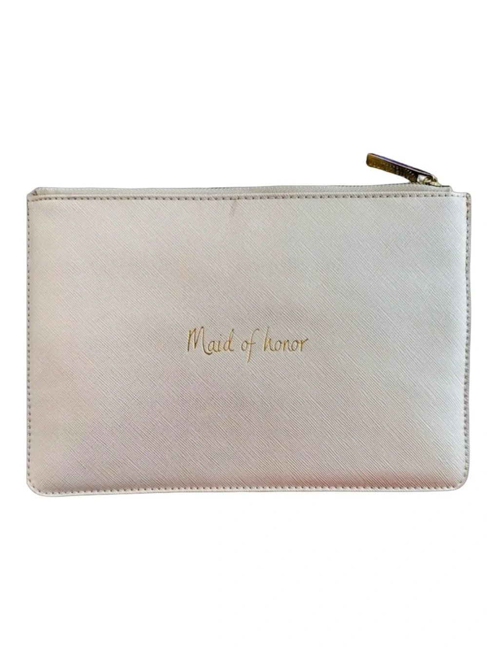 KATIE LOXTON LONDON Maid of Honor Make Up Case Pouch Clutch 9.5”x 6”